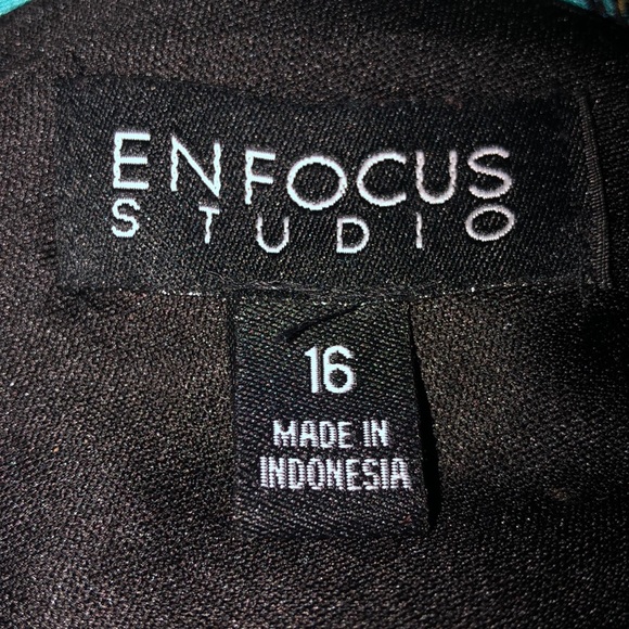 SWIM COVER DRESS 1X BLACK TURQUOISE MANDALA TANK DRESS 16  OR LONG TOP M - Picture 3 of 8